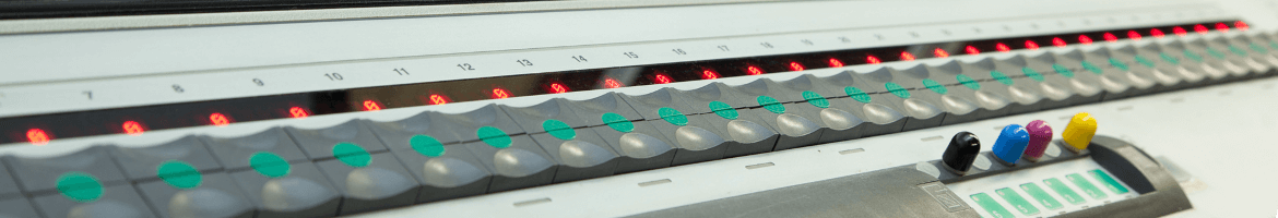 Bild von einem Stellpult